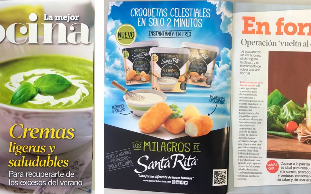 Los Milagros de Santa Rita, en prensa on line, revistas y recetas de papel