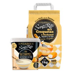 Mix Bechamel & Croquetas Natural, Instant y sin usar fuego (240 g / 3 kg)