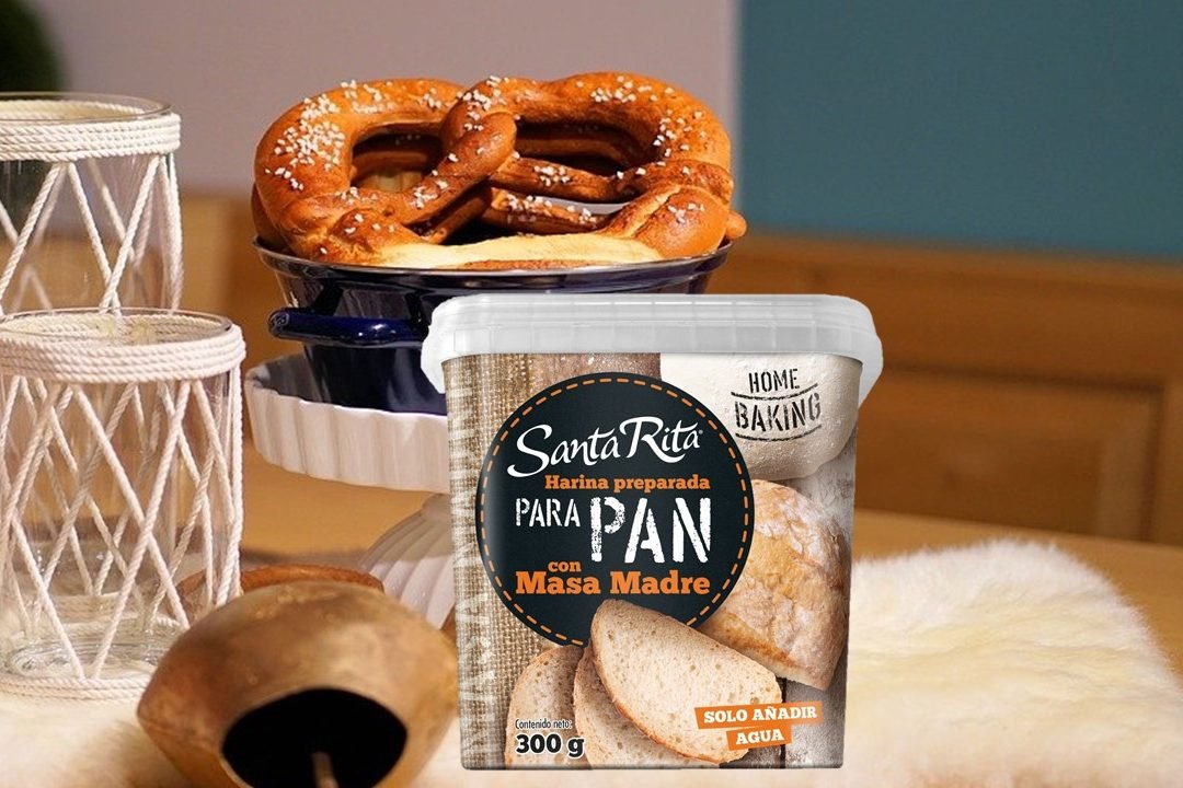 PRETZELS CON LEVADURA DE MASA MADRE (receta alemana)