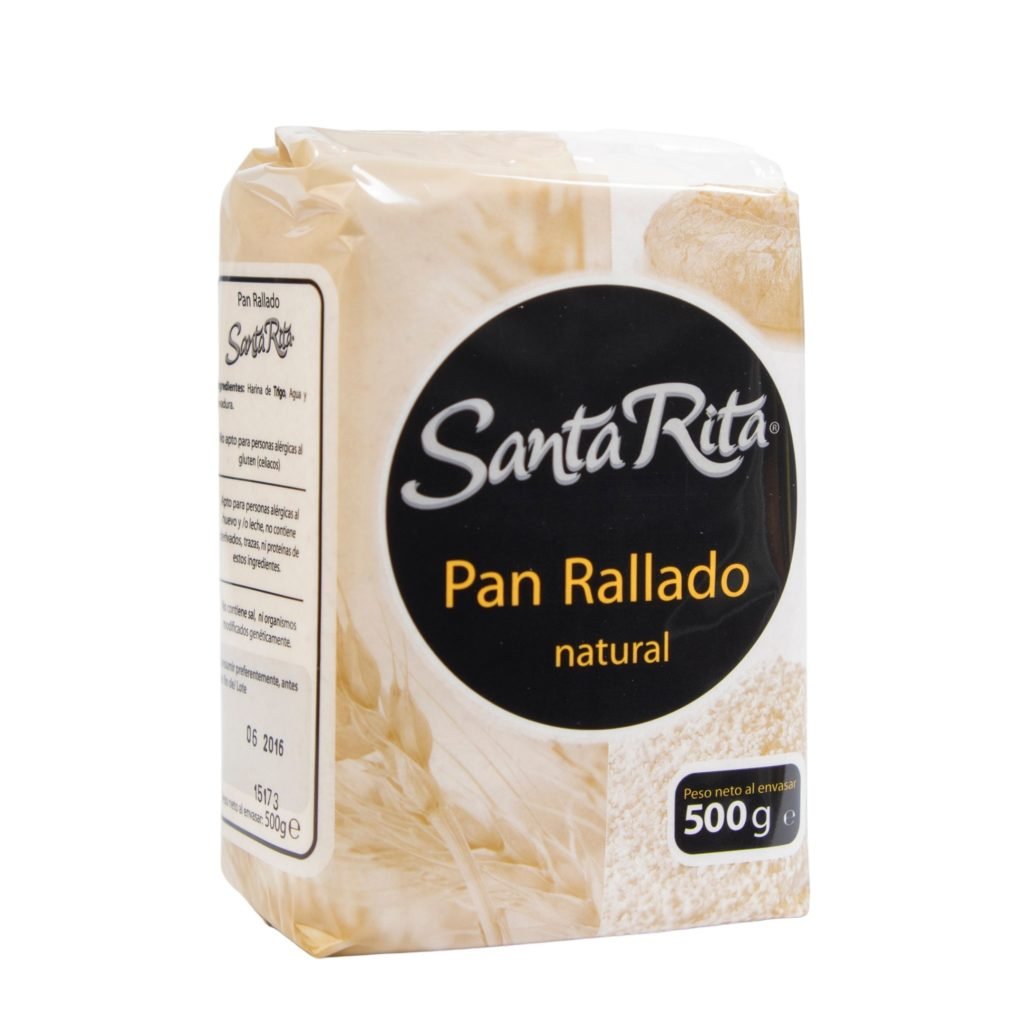 Pan Rallado Natural 500 g. Santa Rita Harinas