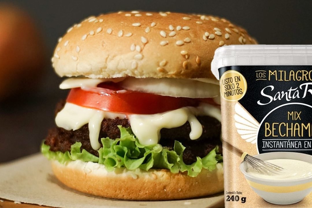 Cómo hacer HAMBURGUESA con bechamel