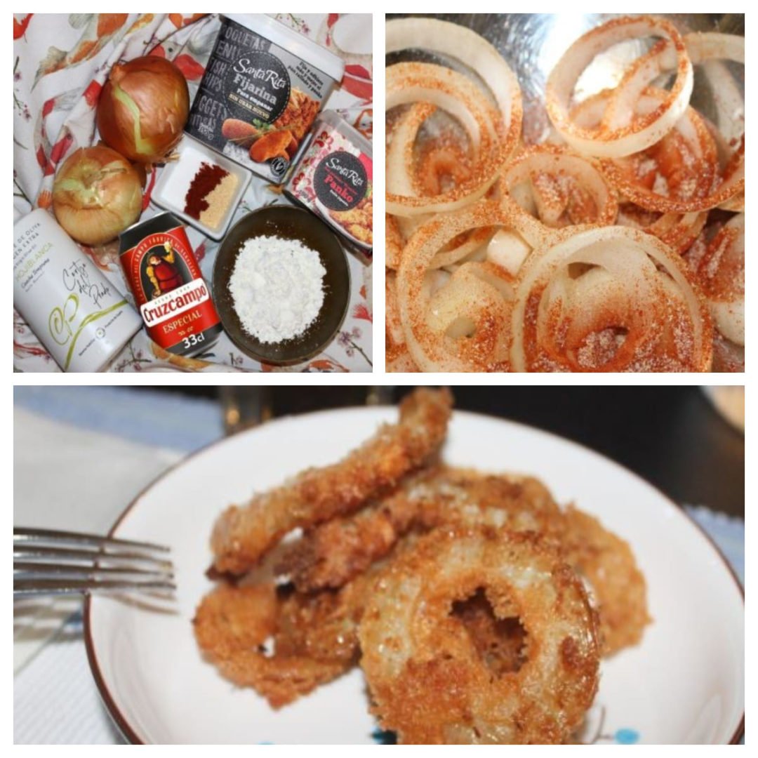 Cómo hacer AROS DE CEBOLLA con panko
