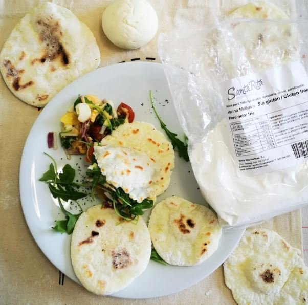 PAN PITA farinata receta italiana