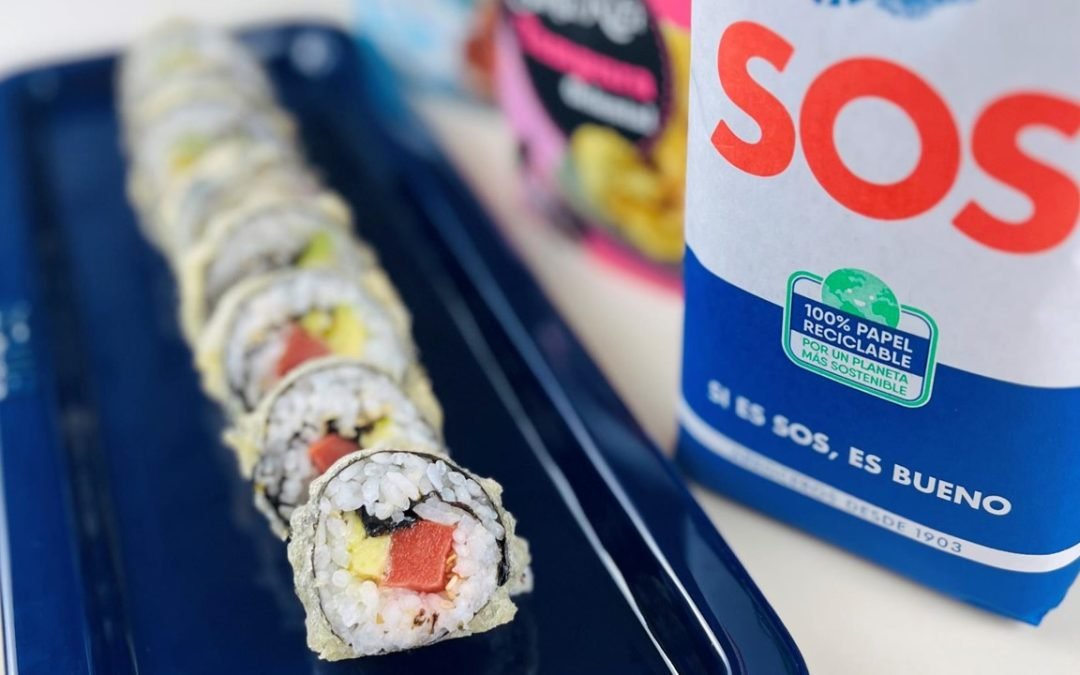 SUSHI ROLL TEMPURIZADO, la receta japonesa paso a paso