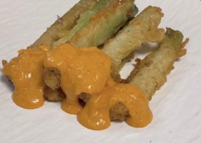 CALÇOTS en tempura (Receta Rafuel)