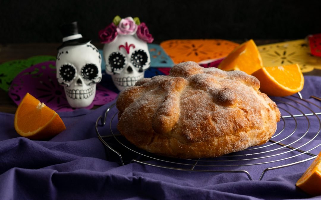 Receta de PAN DE MUERTO con masa madre