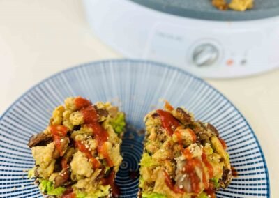 Cómo hacer REVUELTO VEGANO con harina de garbanzo