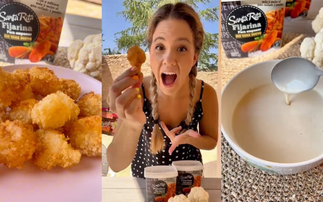 BOLITAS DE COLIFLOR CRUJIENTES al estilo de Sabina Banzo (receta en Air Fryer)