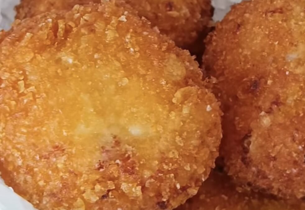 Receta de CROQUETAS DE JAMÓN CON CEBOLLA CARAMELIZADA