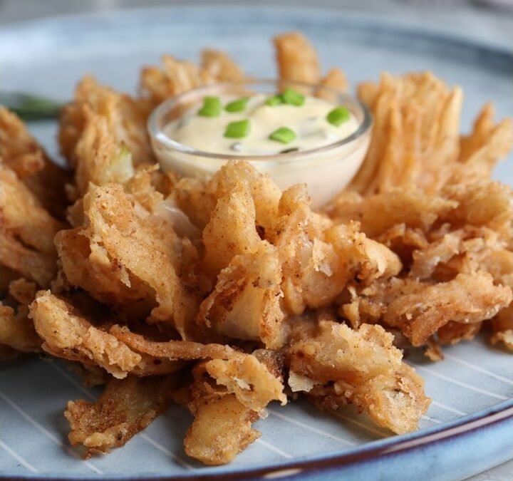 Receta de FLOR DE CEBOLLA FRITA