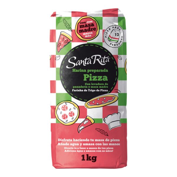 Harina Especial PIZZA con Levadura de Panadería y Masa Madre