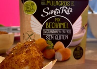 Receta de CROQUETAS DE QUESO MANCHEGO Y MIEL