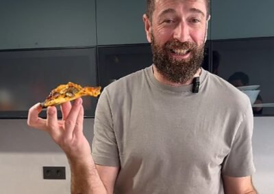 Cómo hacer PIZZA CON MASA CASERA RÁPIDA (receta Julius)