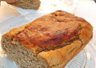 Cómo hacer BIZCOCHO DE HARINA DE GARBANZO (receta vegana)