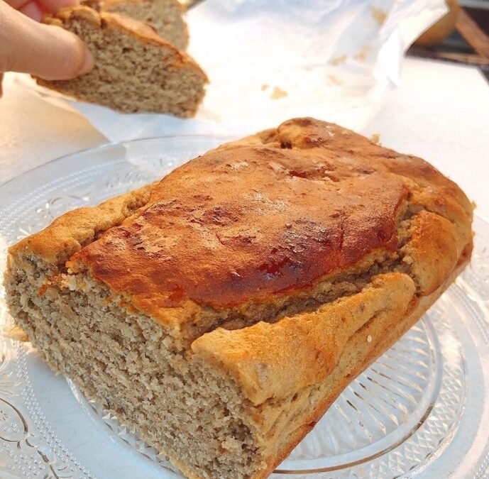 Cómo hacer BIZCOCHO DE HARINA DE GARBANZO (receta vegana)