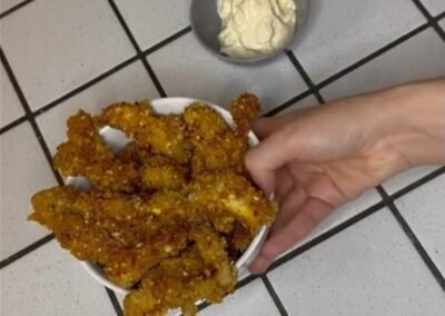 FINGERS DE POLLO con Panko y kikos