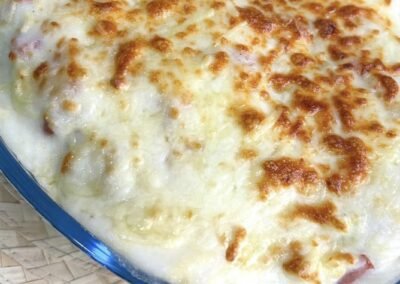 Cómo hacer ROMANESCO CON BECHAMEL