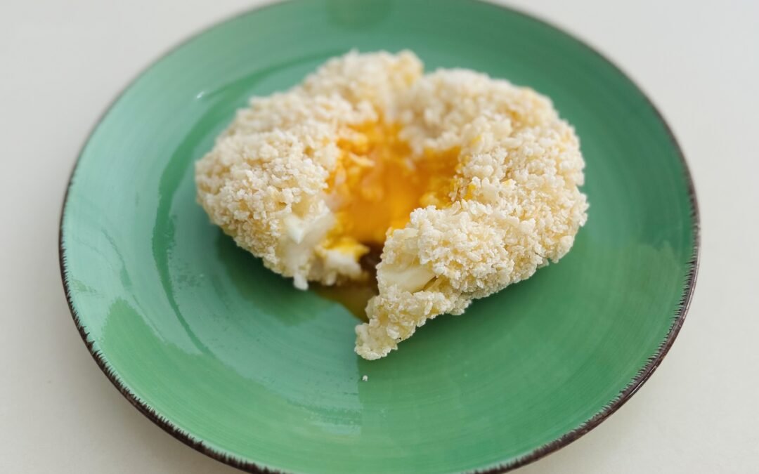 Cómo hacer HUEVOS ENCAPOTADOS CON PANKO