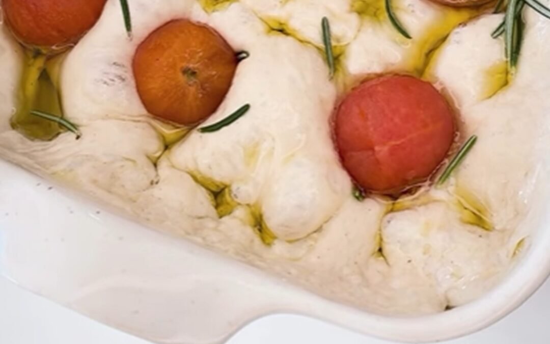 Cómo hacer FOCACCIA con masa de pizza