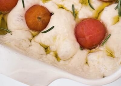 Cómo hacer FOCACCIA con masa de pizza
