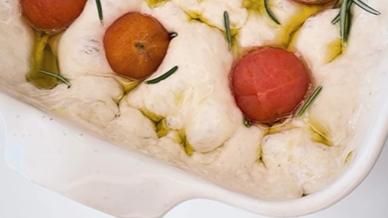 como hacer focaccia con masa de pizza